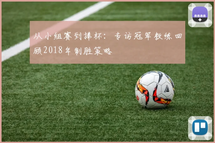 从小组赛到捧杯：专访冠军教练回顾2018年制胜策略